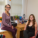 Photo of FSU students in Residence Hall room