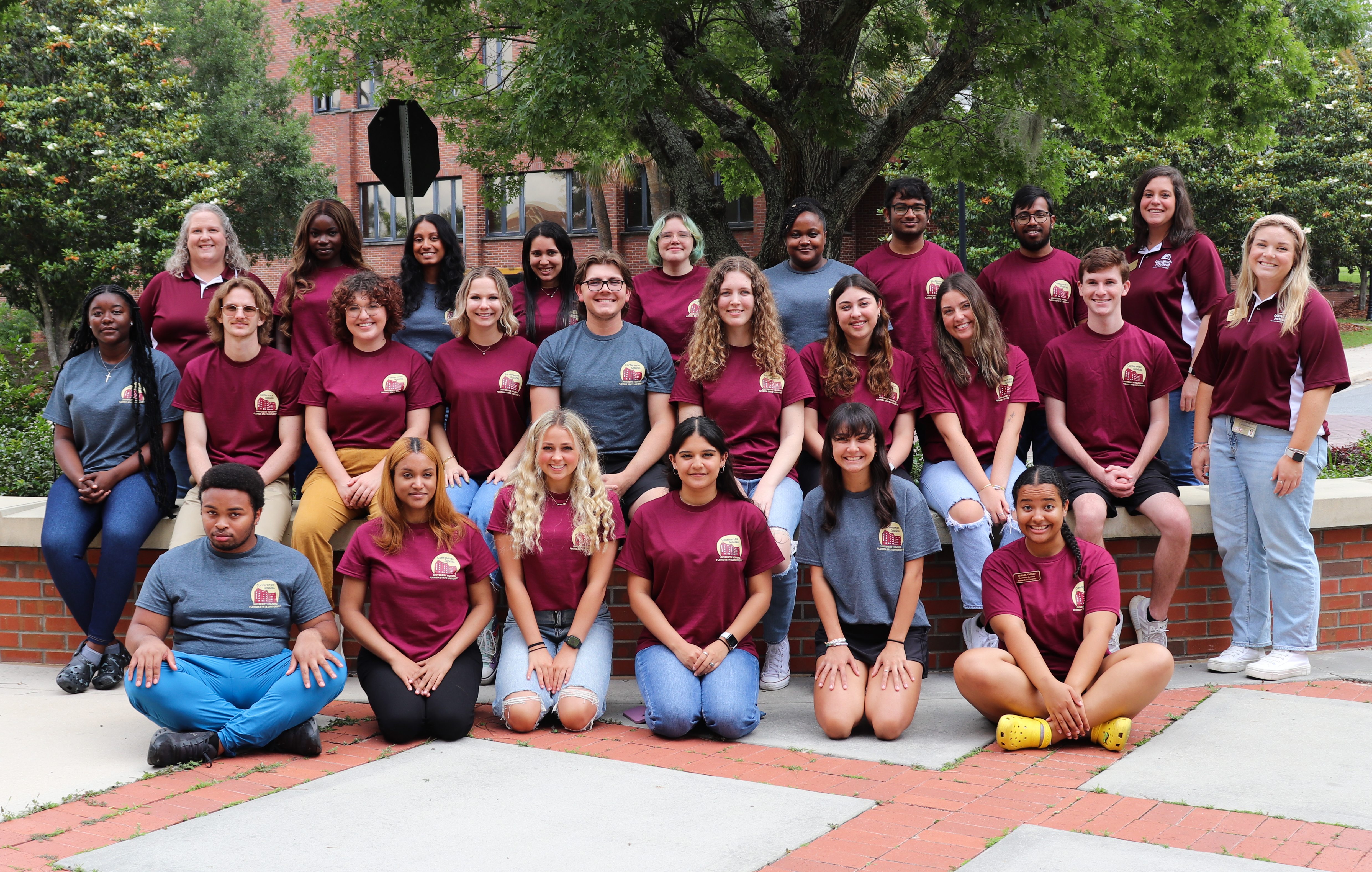 Group of happy people